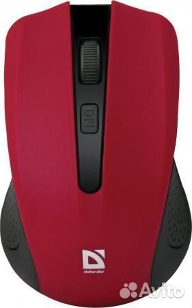 Мышь беспров. defender accura MM-935 USBкрасн