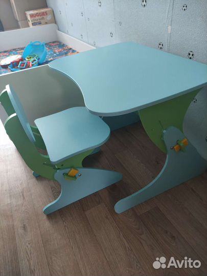 Детский стол и стул растущая парта