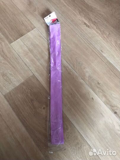 Лента гимнастическая сиреневая