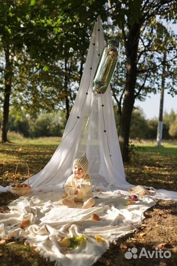 Шапка эльф на 1-2года