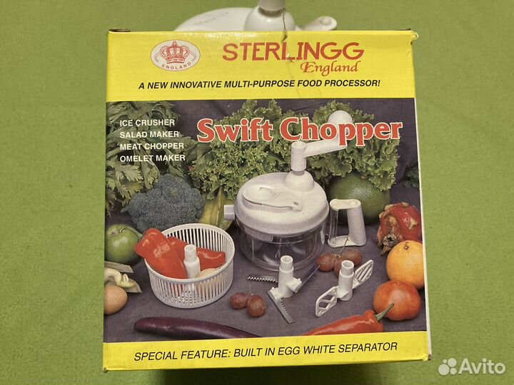 Ручной кухонный комбайн Sterlingg SwiftChoppe