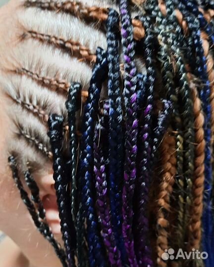 Плетение афрокосичек