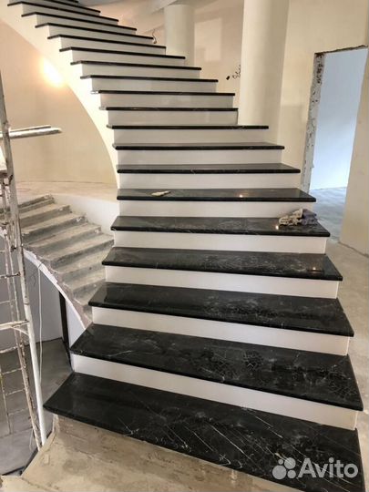 Мраморные ступени для лестницы
