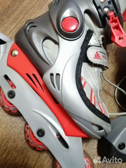 Роликовые коньки + защита