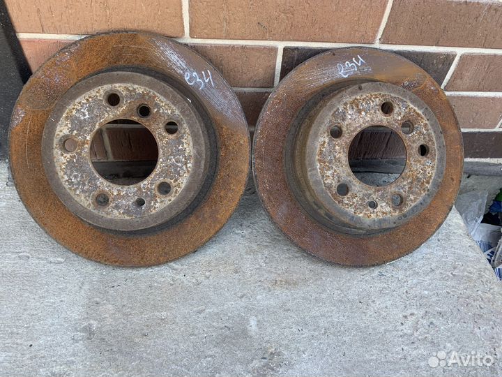 Тормоные диски задние бмв е34 м50