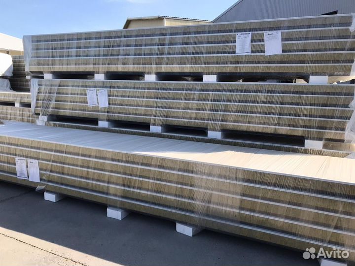 Cэндвич-панели ппс 80 мм