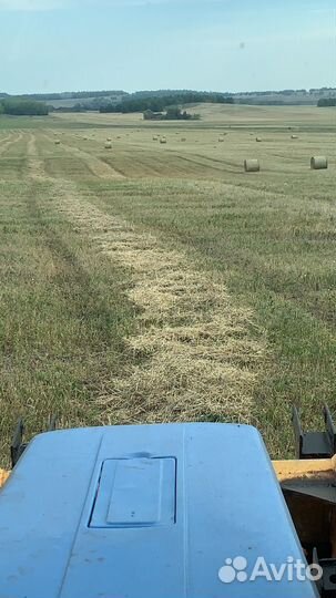 Солома в рулонах