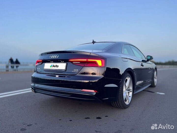 Audi A5 2.0 AMT, 2017, 105 000 км