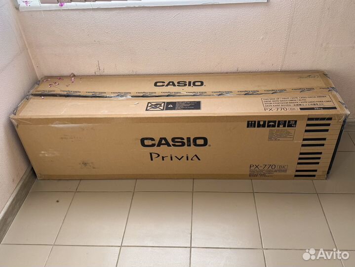 Цифровое пианино Casio Privia PX-770 BK, новое