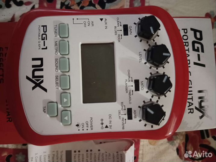 Гитарный процессор NUX PG-1