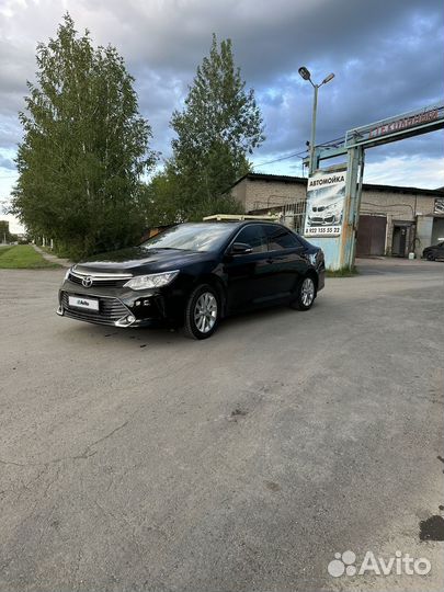 Toyota Camry 2.0 AT, 2018, битый, 270 000 км
