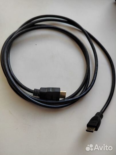 Mini hdmi на hdmi 2 метра