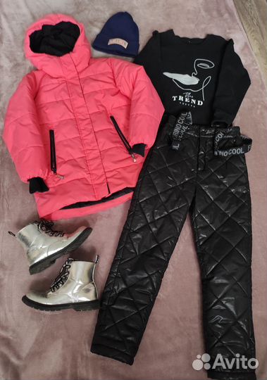 Одежда пакетом на девочку 140 146