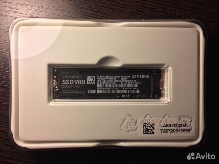 SSD для Macbook Air Pro 2013 2015 samsung 980