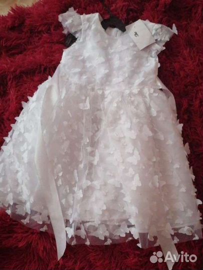 Платье детское 104 праздничное новогоднее