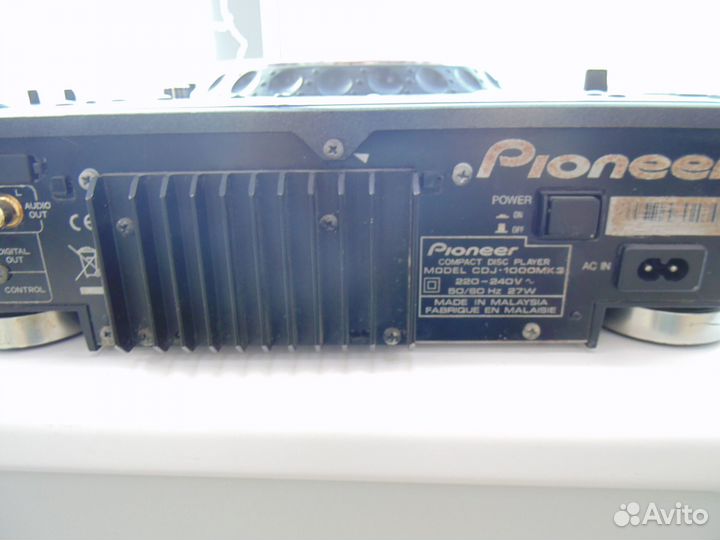 DJ CD-проигрыватель Pioneer DJ CDJ-1000 MK3