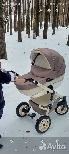 Прогулочная коляска 2в1