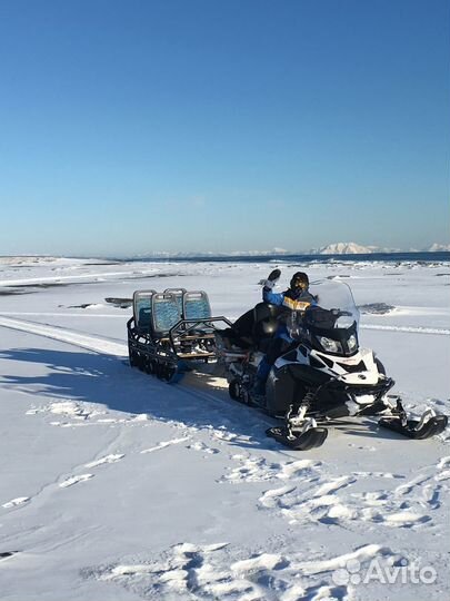 Экскурсии по Камчатке снегоход джип фрирайд скитур