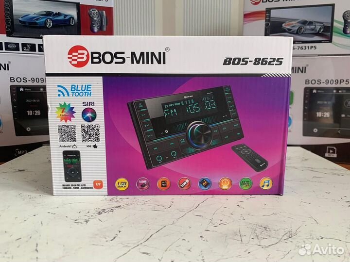 Автомагнитола Bos-Mini Bos 862S
