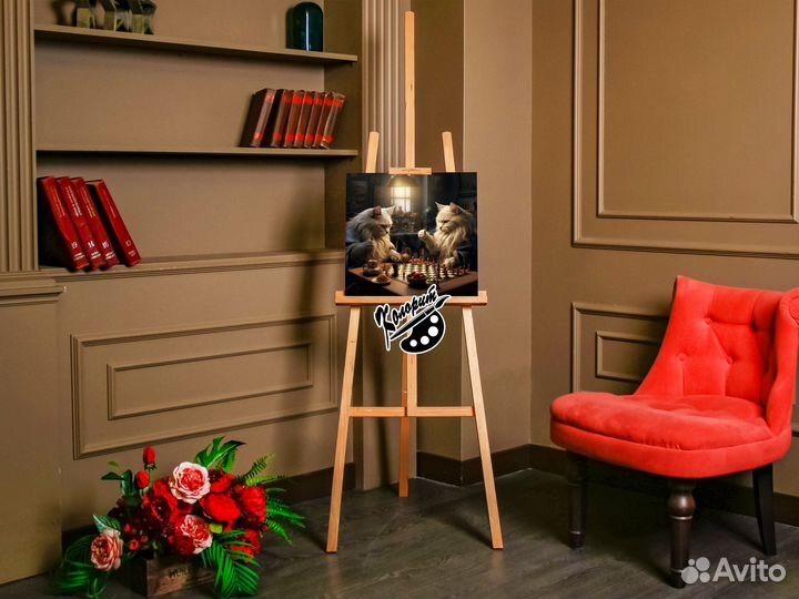 Картина с котами