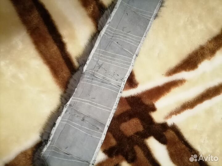 Воротник норковый