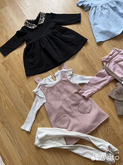 Одежда для девочки пакетом 86 92