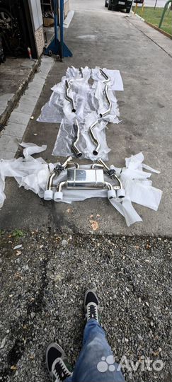 Выхлопная труба нержавейка BMW m3 F80 m4 F82