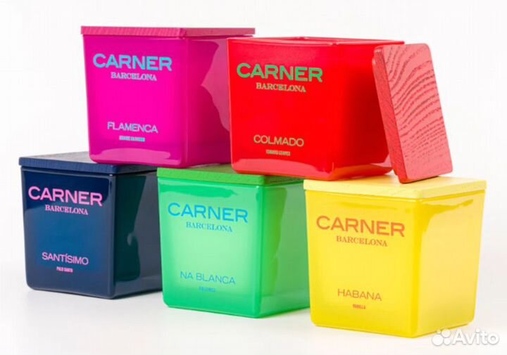 Carner Barcelona Habana Свечи Ароматические