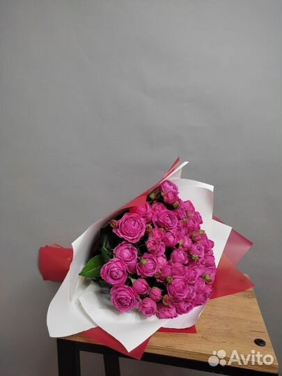 Пионовидные розы для