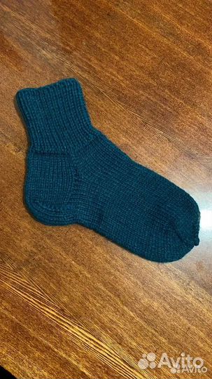 Носки шерстяные вязанные новые
