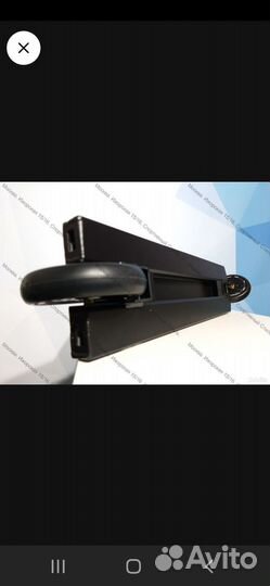 Трюковой самокат hipe XL Black/Neo Blue