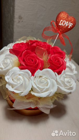 Мыльные розы к 8 марта