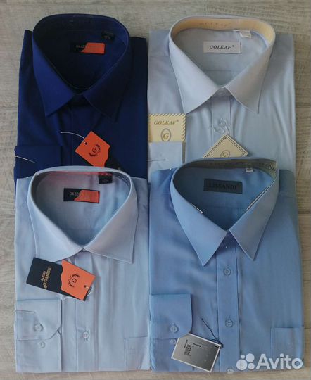 Рубашки 46 ворот новые