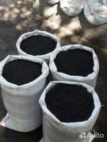 Чернозём навоз торф в мешках