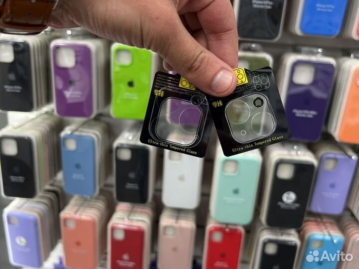 Защитные стекла камер iPhone (все модели)