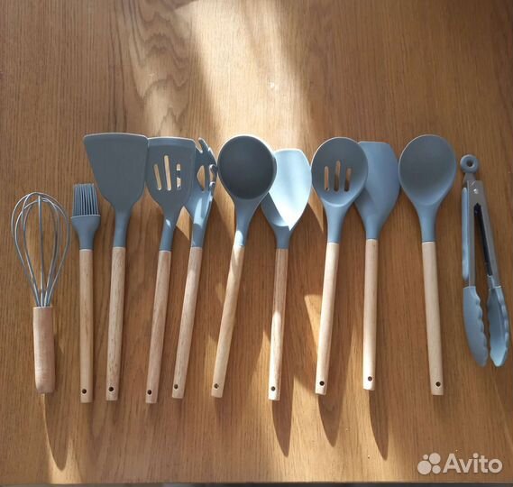 Новый набор 12 предметов+подставка