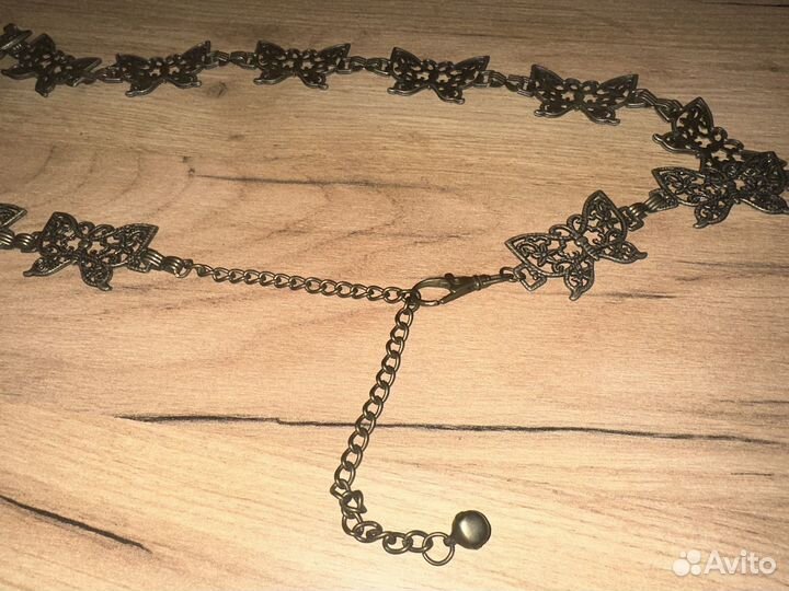 Пояс женский металлический