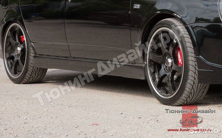 Пластиковые пороги приора