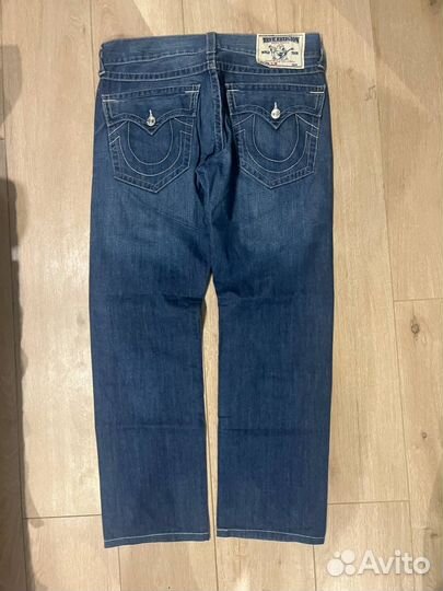 Джинсы true religion широкие
