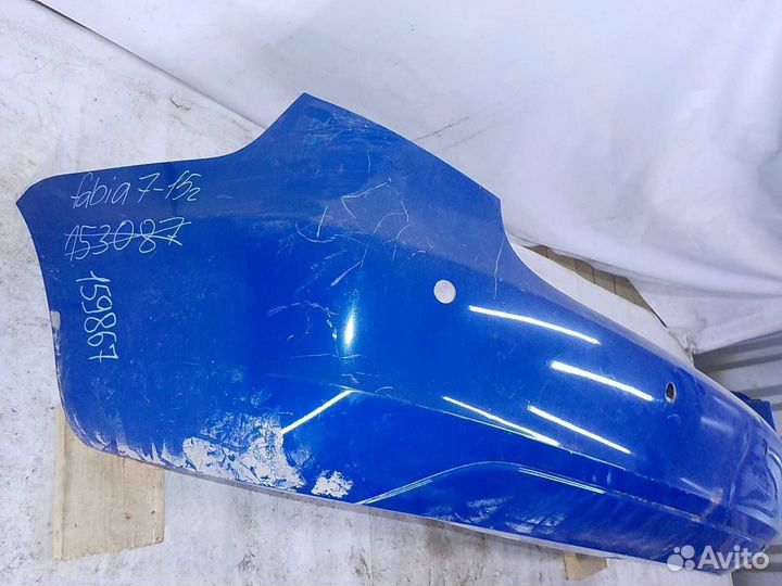 Бампер задний Skoda Fabia