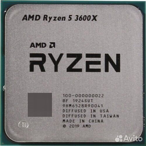 Процессор Ryzen 5 3600x
