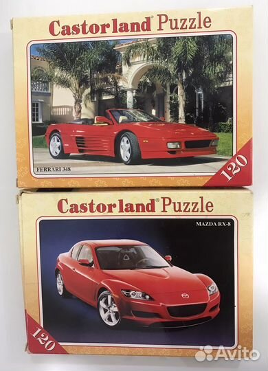 Пазлы 120 Castorland автомобили