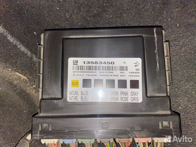 Блок комфорта Chevrolet Cruze