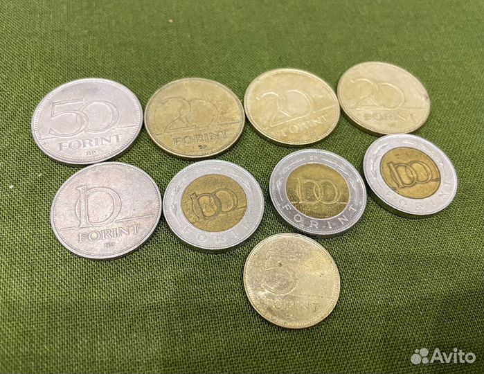 Монеты Венгрии форинты