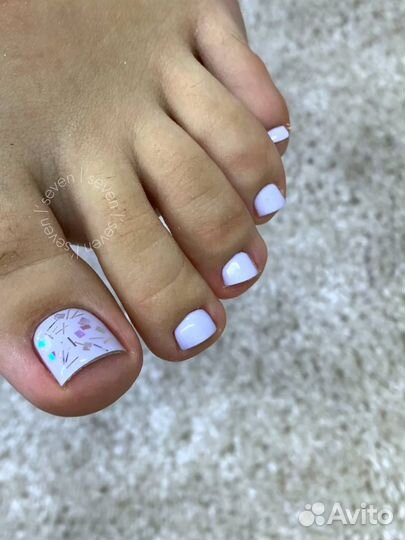 Педикюр + покрытие гель-лак + снятие