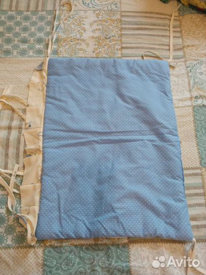 Бортики и балдахин в кроватку б/у