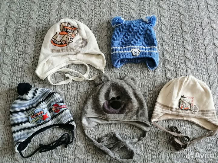 Шапки детские хлопковые