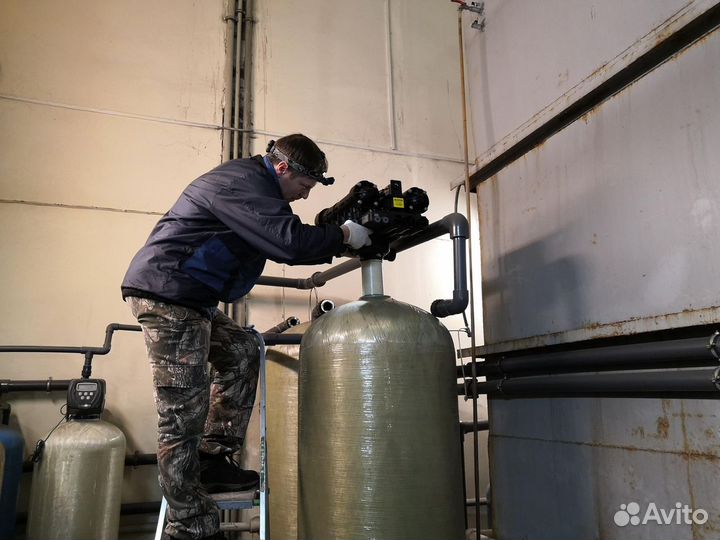 Промышленная система умягчения