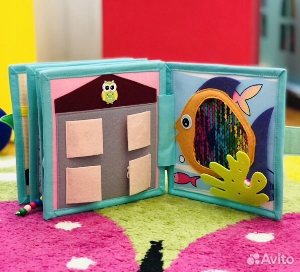 Книжки из фетра