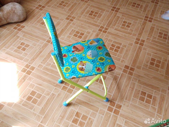 Парта деревянная детская с 3 до7 лет